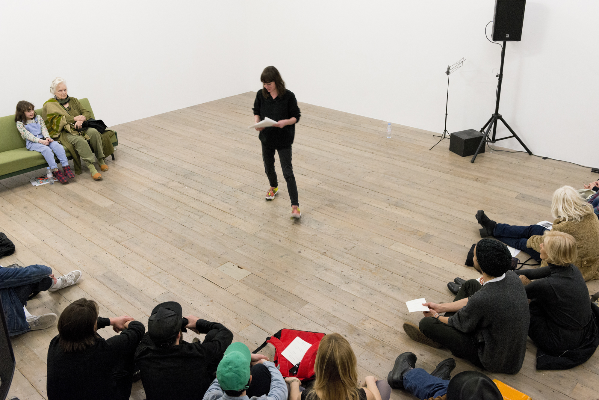 John Latham, 'Lectures', performed by Sue Tompkins (JOHN LATHAM'S LECTURES AT RAVEN ROW 7)