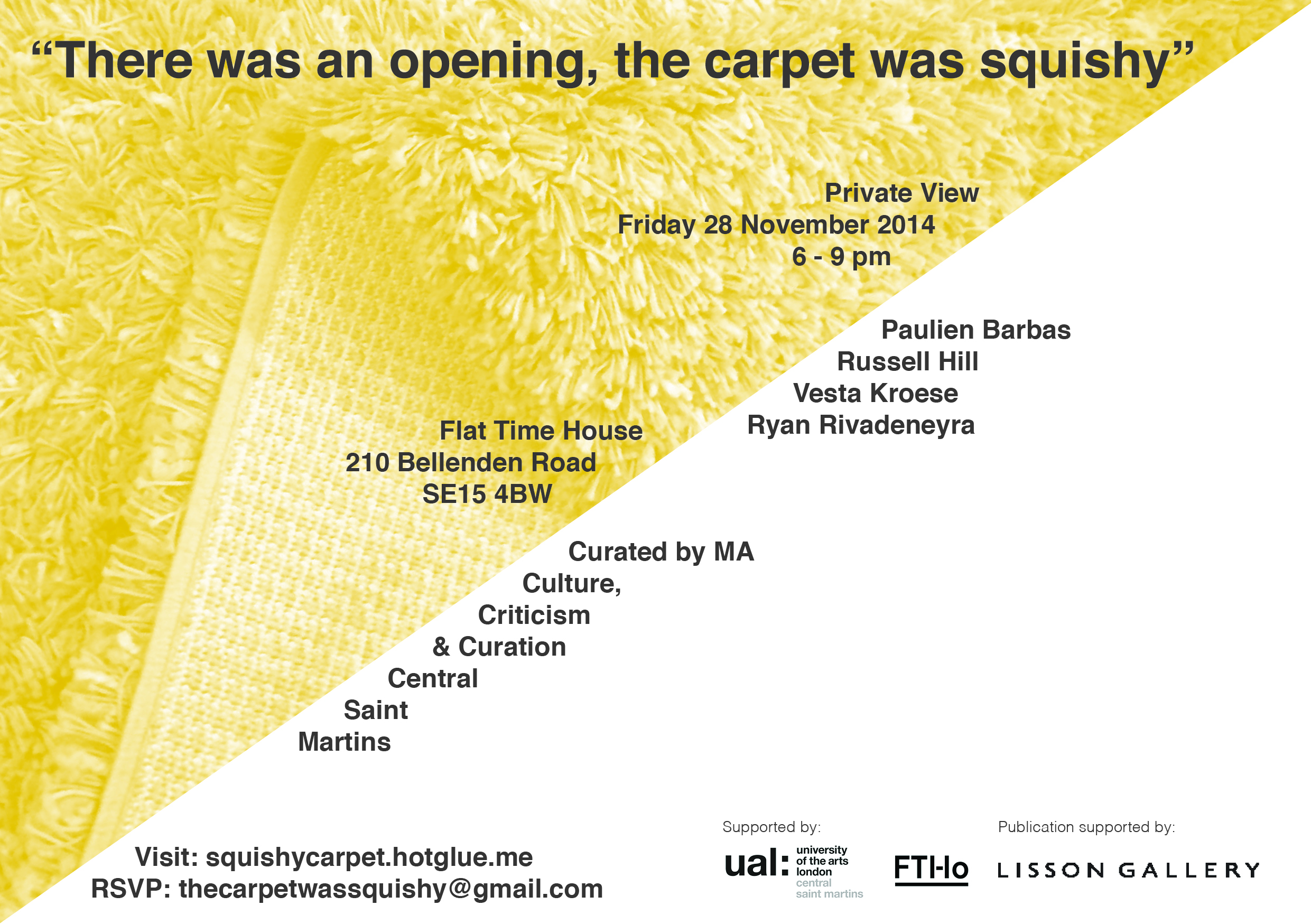  (There was an opening, the carpet was squishy 2)