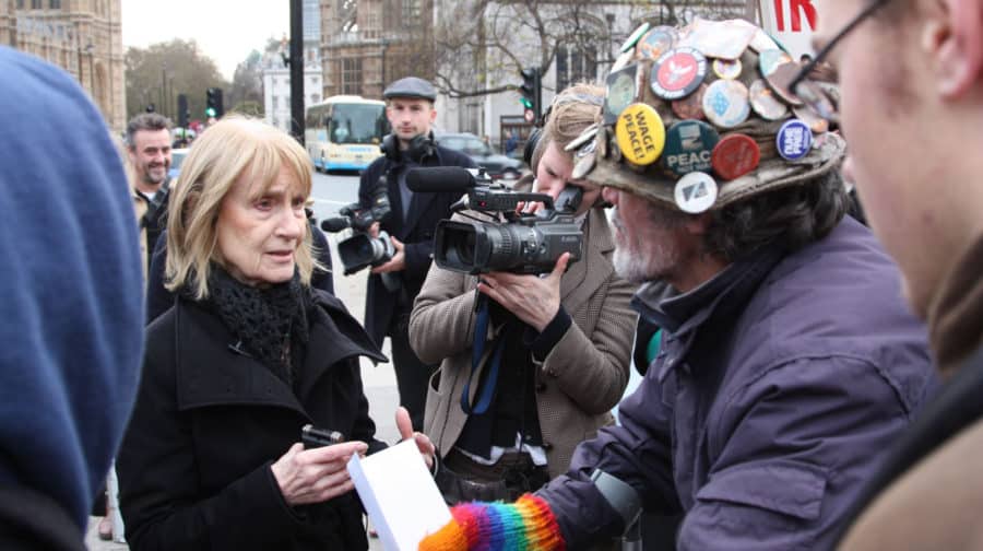 Barbara Steveni (Photo: John Mallinson) (Vote Barbara Steveni for a Southwark Blue Plaque! 0)