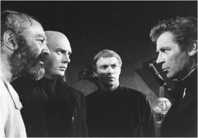 Lee J. Cobb, Yul Brynner, William Shatner, and Richard Basehart.  The Brothers Karamazov dir. Richard Brooks (1958) (THE BROTHERS KARAMAZOV 2)