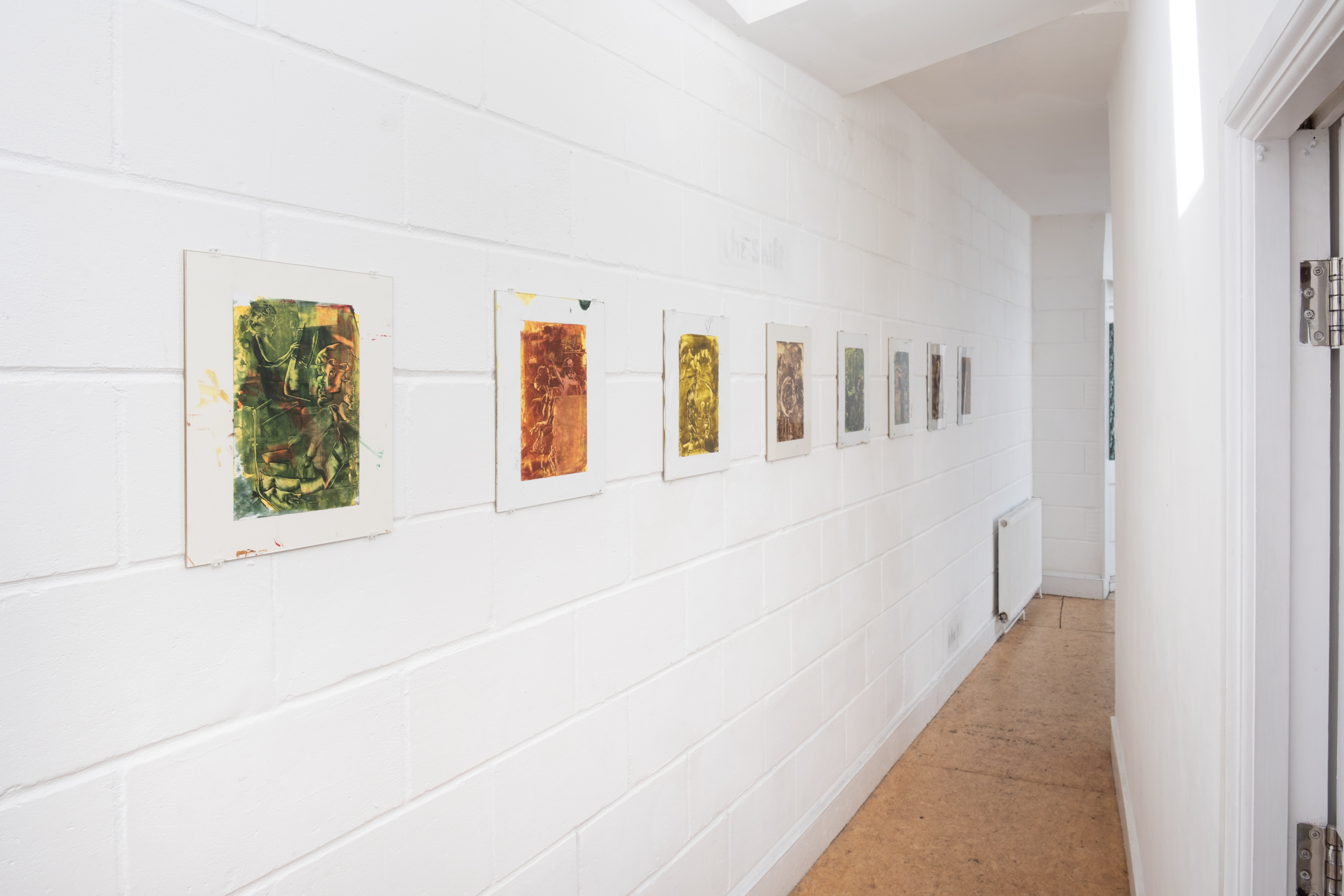 Change, man (1-8), 2026, watercolour on paper ( DANA MUNRO: 11)