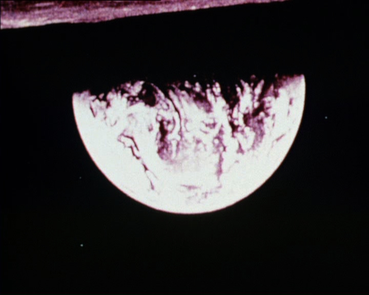 Image credit: John Latham, Erth, 1971, Ekta 16mm, colour, sound converted to DVD, 25 min © The John Latham Foundation, Courtesy Lisson Gallery (OBSERVER: JOHN LATHAM AND THE DISTANT PERSPECTIVE 1)