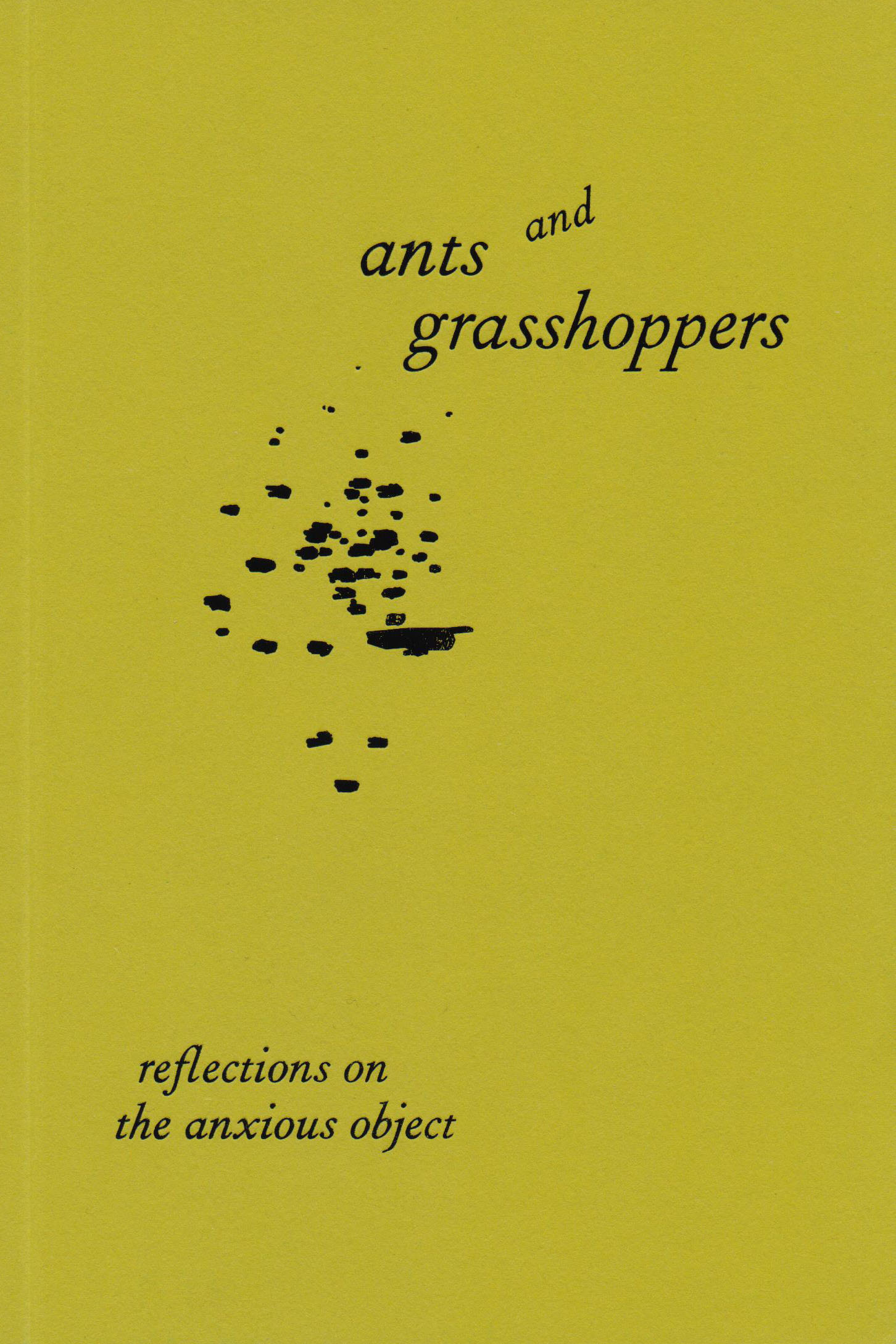 Ants and Grasshoppers Publication