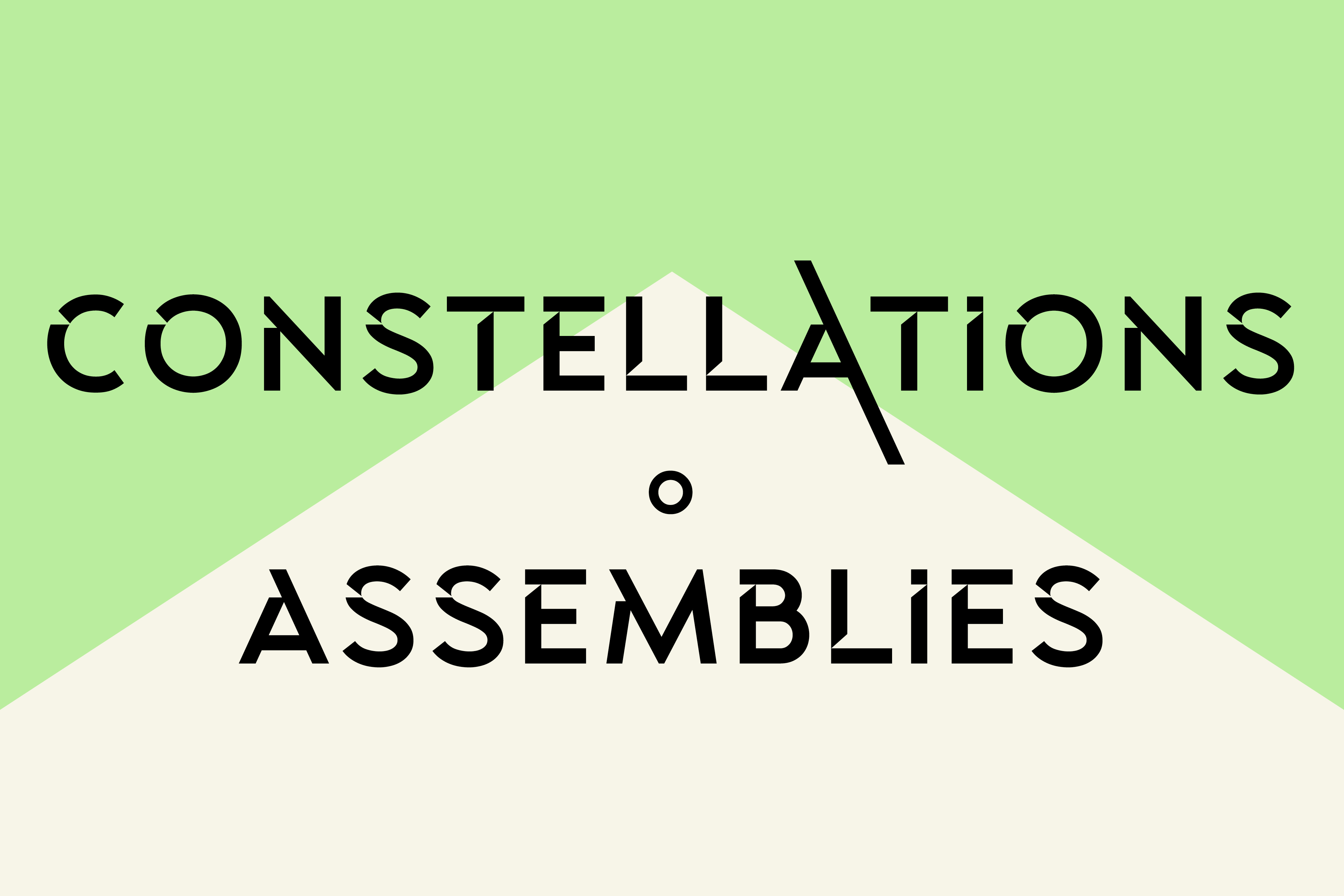  Constellations ° Assemblies 2023 